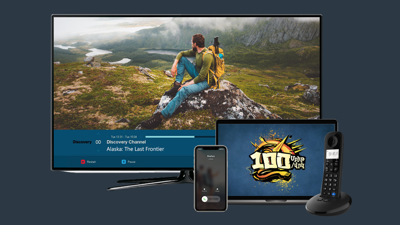 Connect Internet and TV online