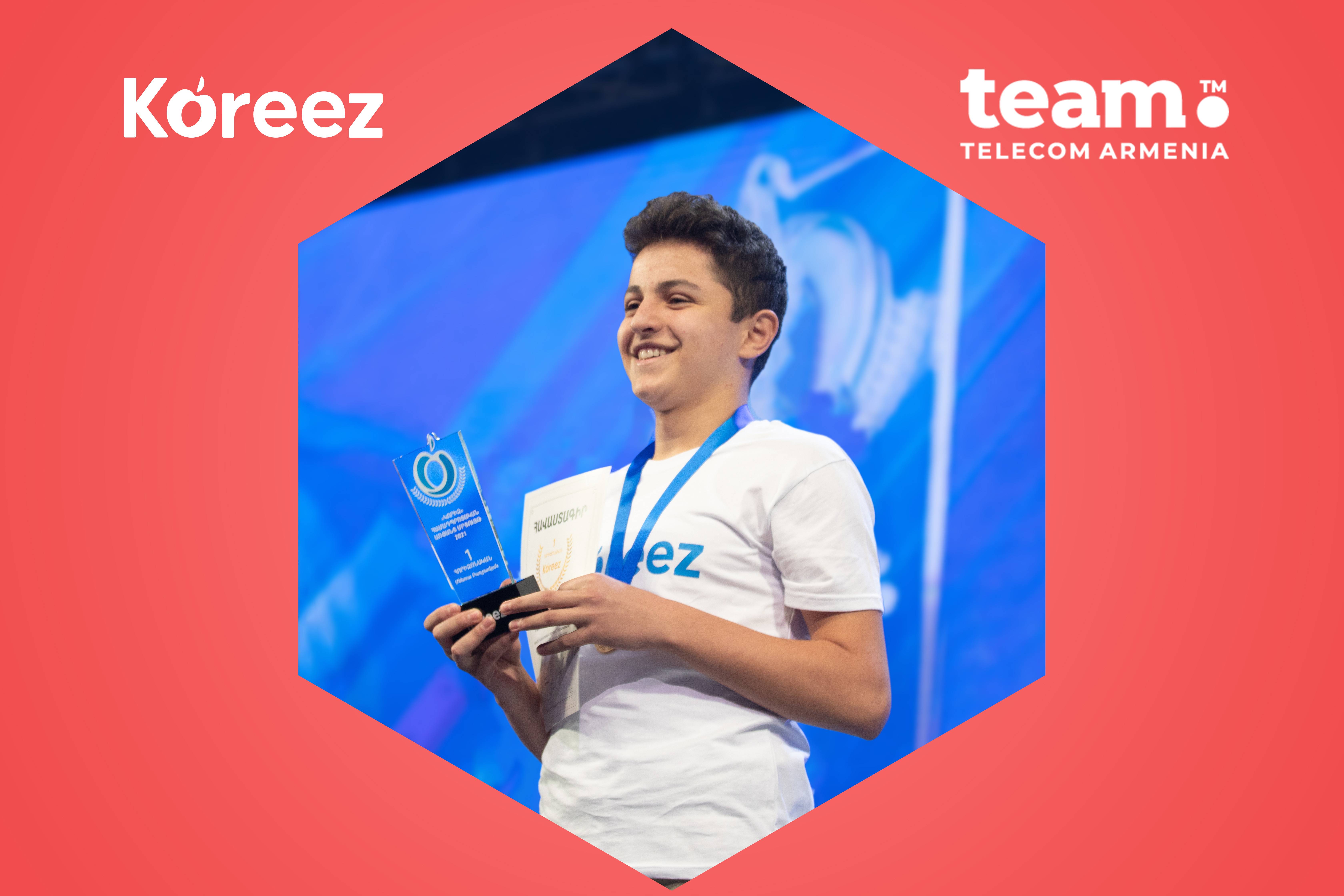 Team Telecom Armenia-ն կրթական «օսկար»-ի՝ Koreez-ի տեխնոլոգիական գործընկեր